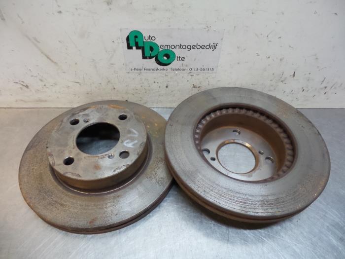 Disque de frein avant d'un Nissan Pixo (Pixo 09-), Autos : Pièces & Accessoires, Freins & Transmission, -, Utilisé, -, Nissan