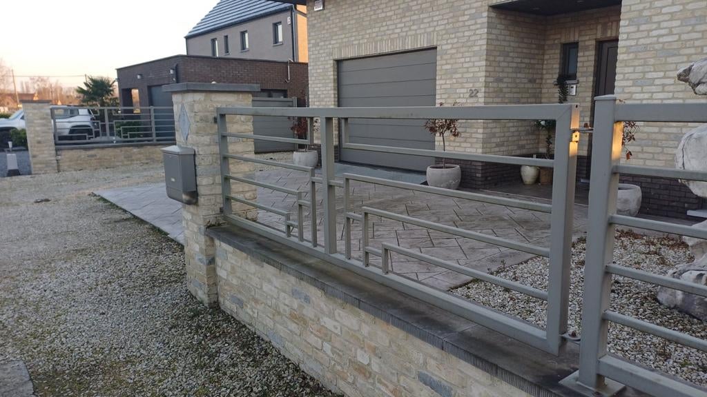 Grillage pour cloture en galvanisé