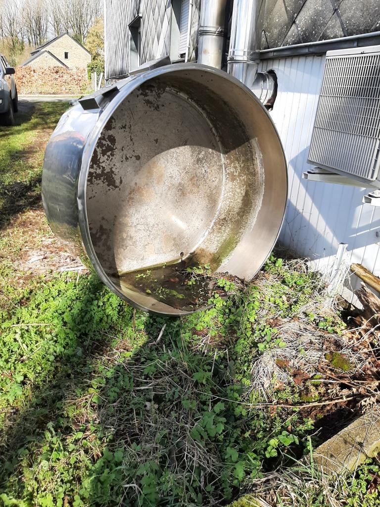 Bac à eau 1000l, Enlèvement, Inox