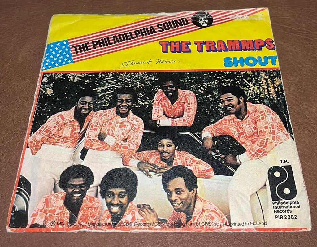 The Trammps - Shout - 7” vinyl single - NL, Cd's en Dvd's, Ophalen of Verzenden, Gebruikt, Single