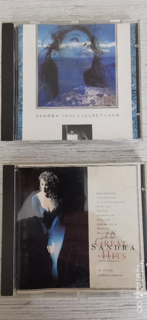 CD Albums "SANDRA", CD & DVD, CD | Pop, Enlèvement, 1980 à 2000, Utilisé