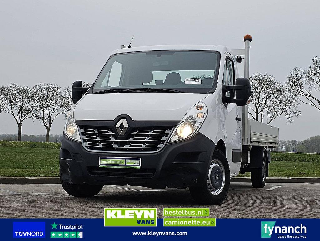 Renault MASTER 2.3 L3 Open-Laadbak!, Auto's, Bestelwagens en Lichte vracht, Bedrijf, ABS, Airconditioning, Centrale vergrendeling