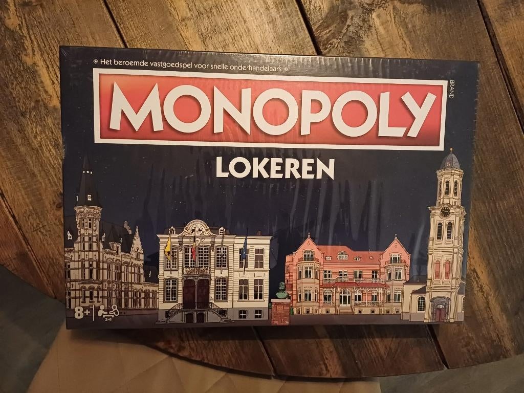 jeu de plateau Seal Monopoly Lokeren Monopoly Belgium, Trois ou quatre joueurs, Envoi, Neuf, Monopoly