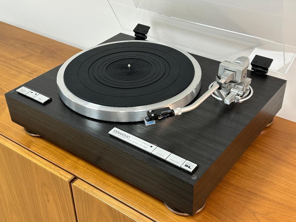 Kenwood KP-990 Black Oak Ash in nieuwstaat, Enlèvement, Comme neuf, Tourne-disque, Autres marques