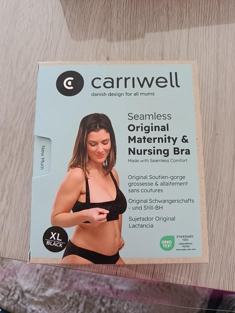 NIEUW BH voor zwangerschap en borstvoeding, Kleding | Dames, Ondergoed en Lingerie, Ophalen of Verzenden, Zwart, BH