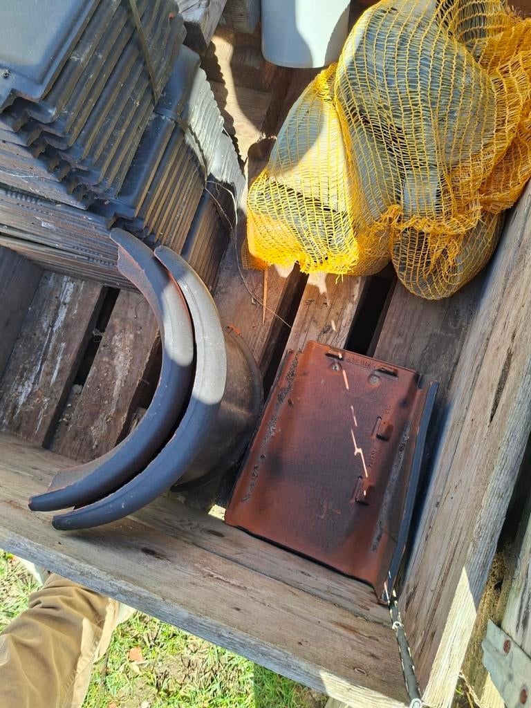 Koramic vario 38 antraciet, Ophalen