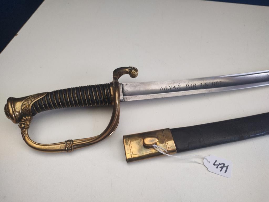 Sabel # 471 - Frankrijk - Donné par le Roi, Collections, Objets militaires | Général, Envoi