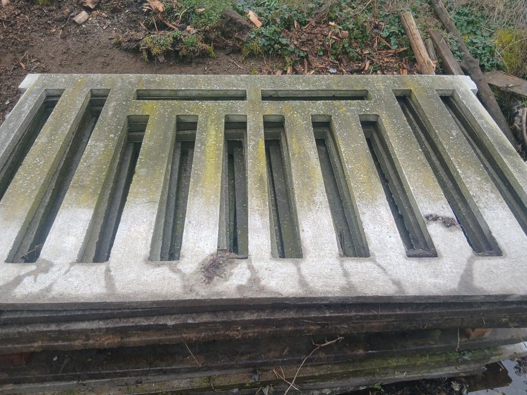 Clôture beton, Enlèvement