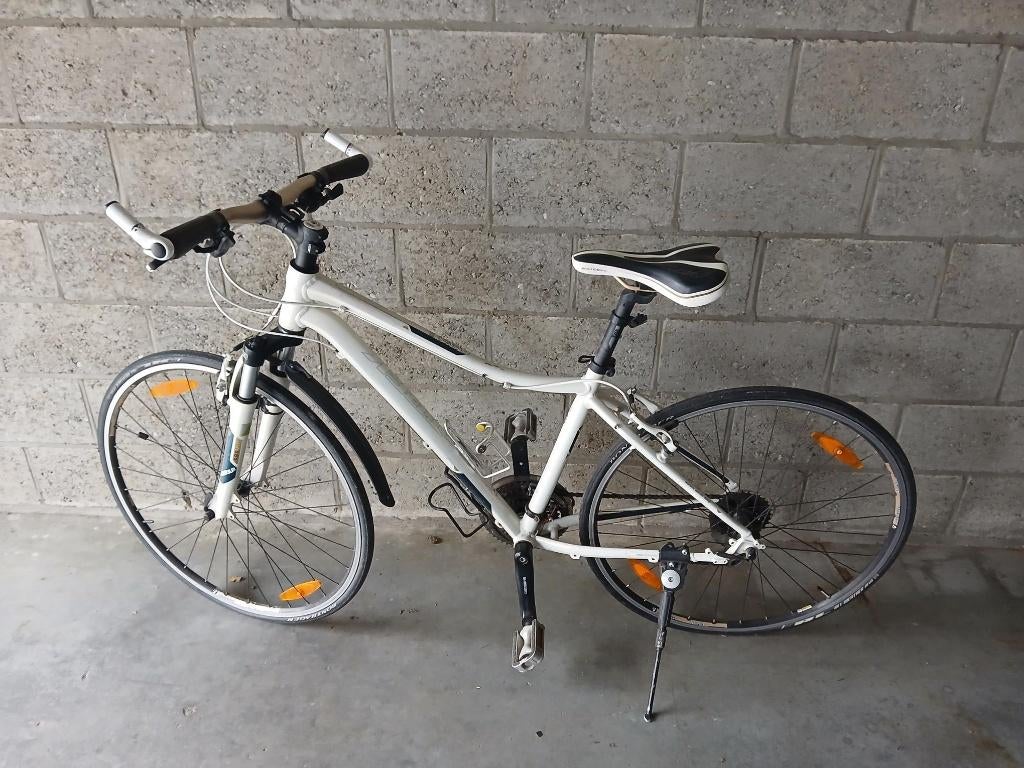 damesfiets,sportfiets,koersfiets,trek, Fietsen en Brommers, Ophalen, Meer dan 20 versnellingen, 28 inch, Overige merken