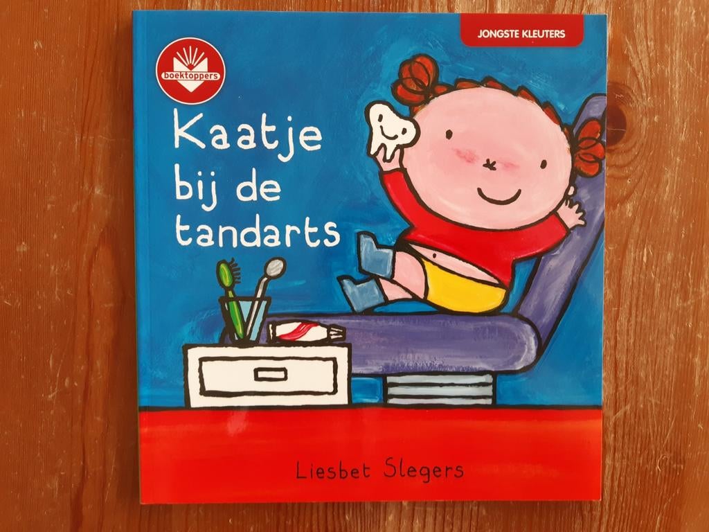 Liesbet Slegers - Kaatje bij de tandarts, Boeken, Kinderboeken | Kleuters, Ophalen, Fictie algemeen, Liesbet Slegers, Zo goed als nieuw
