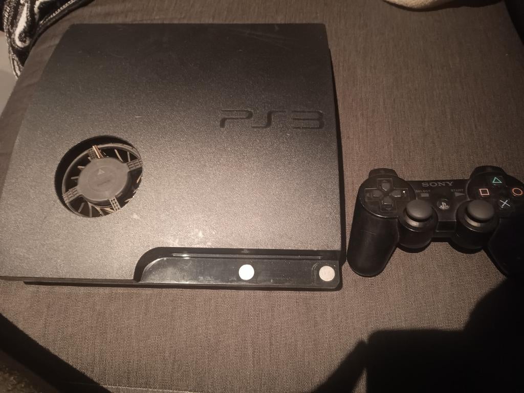 Ps3 Slim 2004B 250gb Full CFW met Custom Airflow And Ds 3, Games en Spelcomputers, Spelcomputers | Sony PlayStation 3, Refurbished