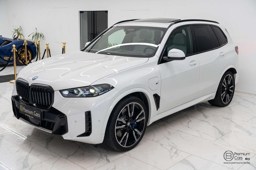BMW X5 xDrive50e hybrid M pro pack! Pano, H&K, Acc, Hud!, Auto's, BMW, Automaat, Gebruikt, Wit, Hybride Elektrisch/Benzine