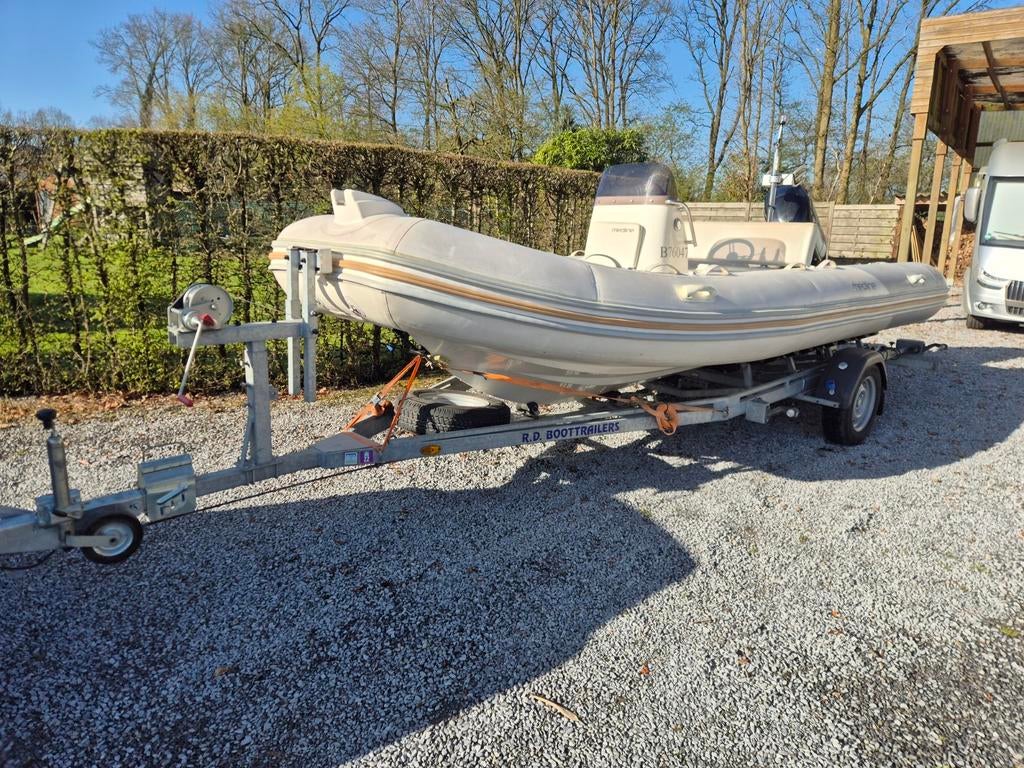 Zodiac Medline 540, Watersport en Boten, Rubberboten, Ophalen, Gebruikt, 70 tot 120 pk, Zodiac