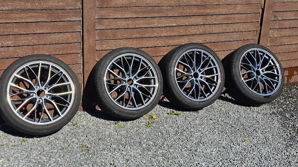 BMW Velgen en zomerbanden Run Flat, Auto-onderdelen, Banden en Velgen, Banden en Velgen, Personenwagen, Zomerbanden, Ophalen