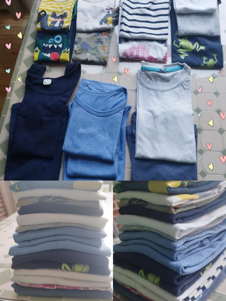 Set van 16 hemden en mouwloze shirts voor jongens., Kleding | Dames, Dames-kledingpakketten