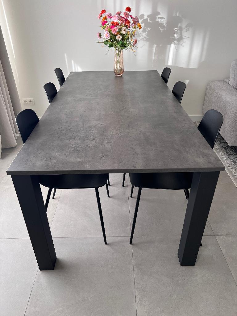 Eettafel, Ophalen, Gebruikt, 100 tot 150 cm, Overige materialen