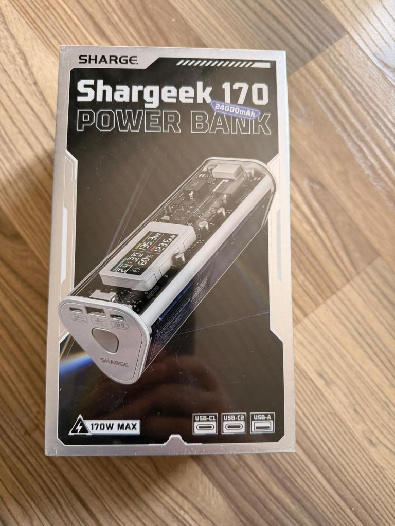 Banque d'alimentation Shargeek 170 **Nouveau**, Télécoms, Batteries externes, Neuf, Enlèvement ou Envoi