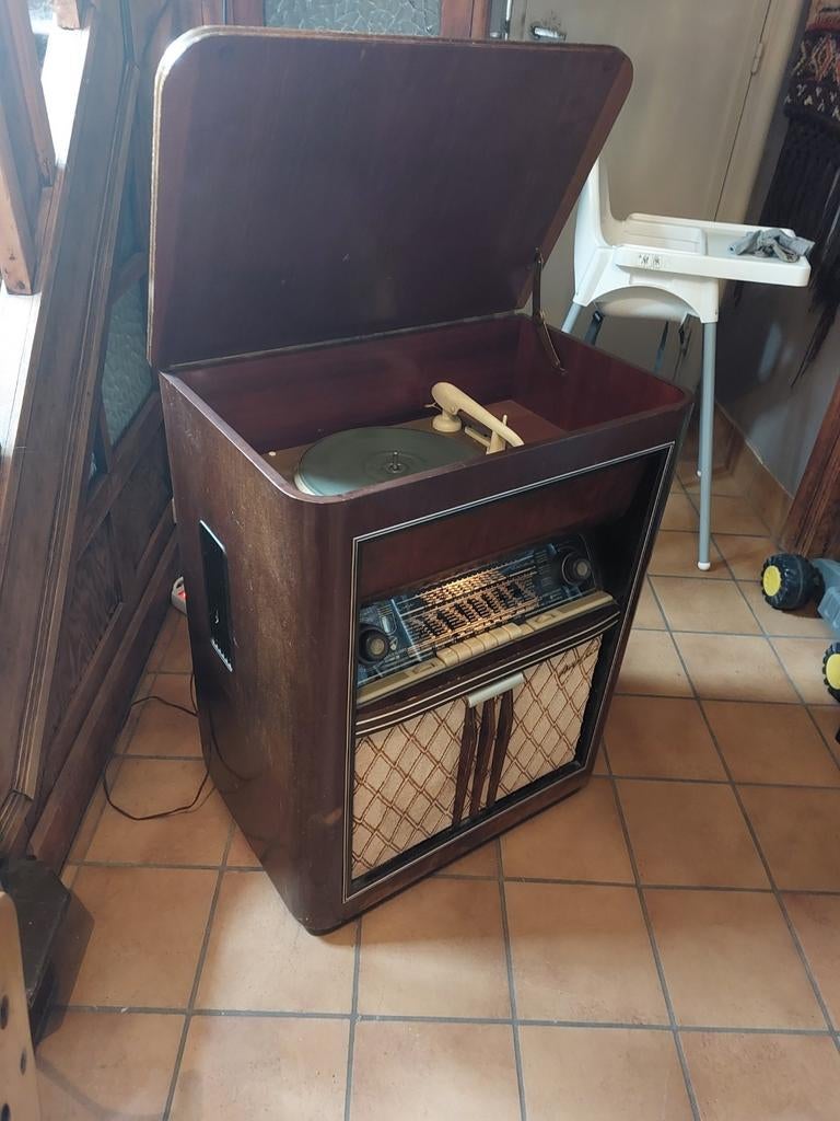 Vintage Blaupunkt radio en platenspeler in èén, Antiek en Kunst, Ophalen