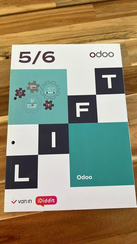 Lift 5-6 D/A & A - odoo leerwerkboek (editie 2025), Boeken, Schoolboeken, Ophalen, Economie