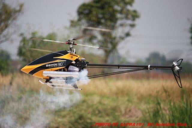 Kasama Srimok 90 Nitro  – NIEUW  – High-End Kit, Enlèvement, Neuf, Nitro, Hélicoptère