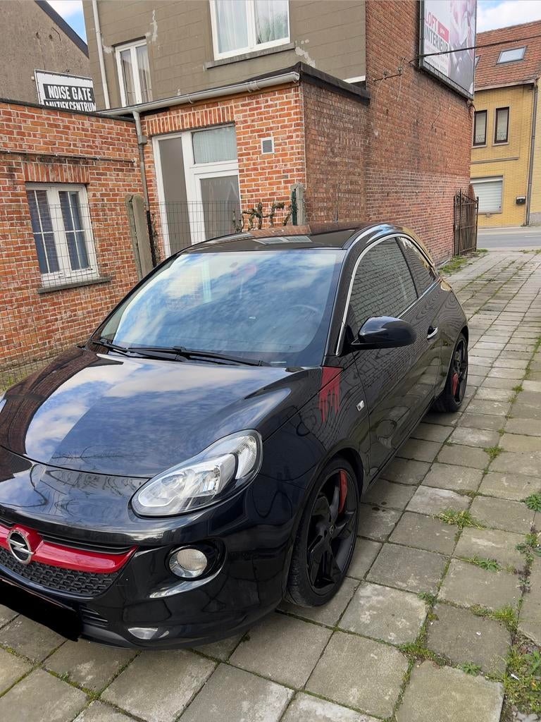 OPEL Adam 2016 111000KM AIRCO/CRUYS, Autos, Opel, Euro 6, Boîte manuelle, Entretenue par le concessionnaire, Noir