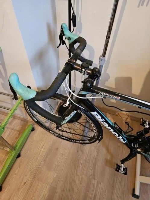 Koersfiets Carbon Bianchi, kader 59. Nieuwstaat!, Ophalen, Carbon, Heren, Zo goed als nieuw