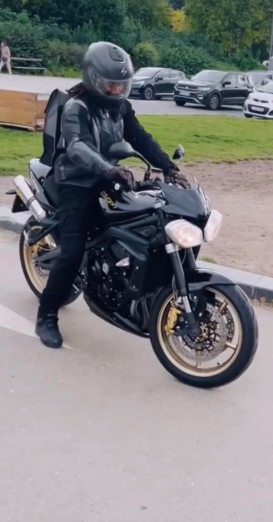 Moteur Triumph Street Triple 675cc (2012) à vendre, Particulier, Naked bike