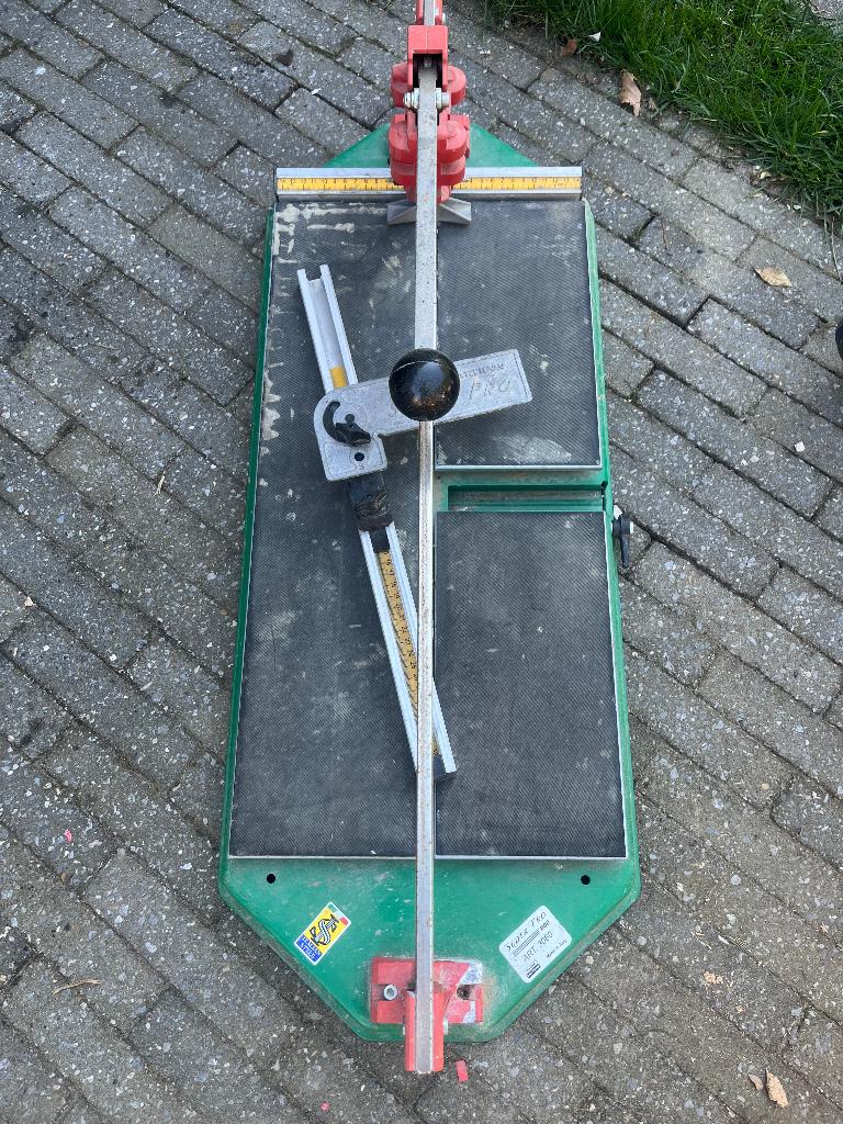 Tegelsnijder super pro 600, Doe-het-zelf en Bouw, Ophalen, Gebruikt