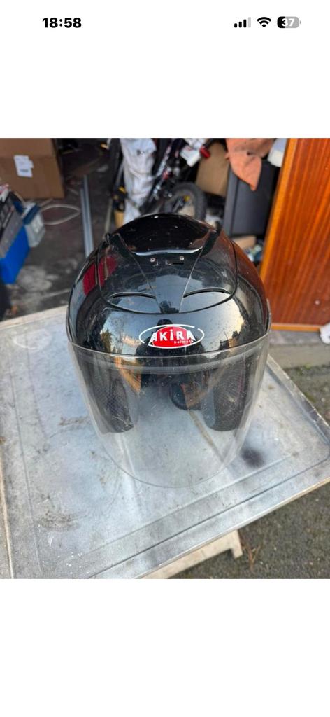 Casque moto, Enlèvement, M