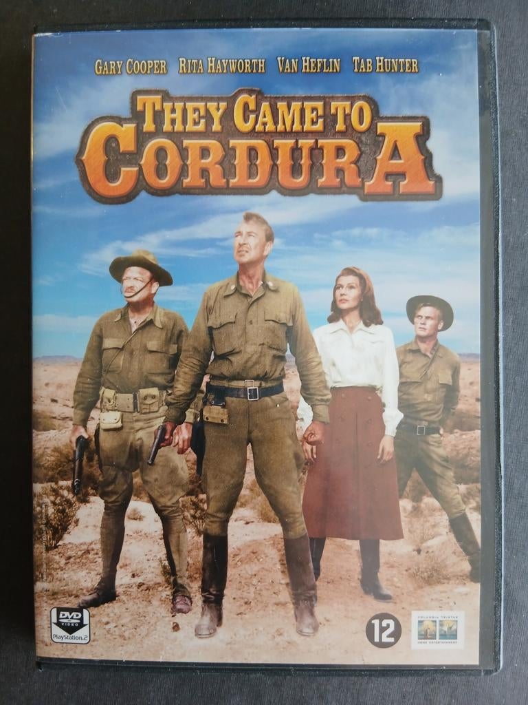 They came to Cordura (1959)Gary Cooper, Rita Hayworth, Ophalen of Verzenden, Zo goed als nieuw, 1940 tot 1960, Actie en Avontuur