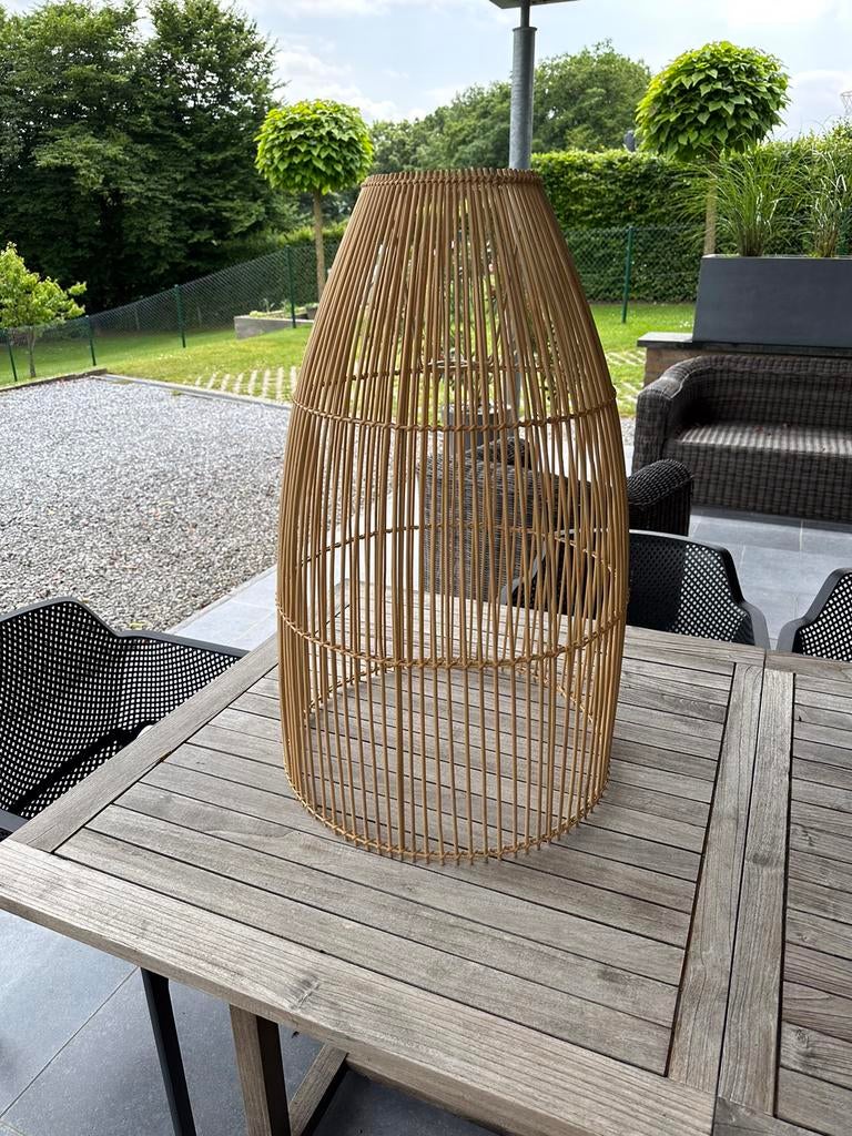 Suspension en osier clair (Maison du monde) neuf, Maison & Meubles, Enlèvement, Neuf