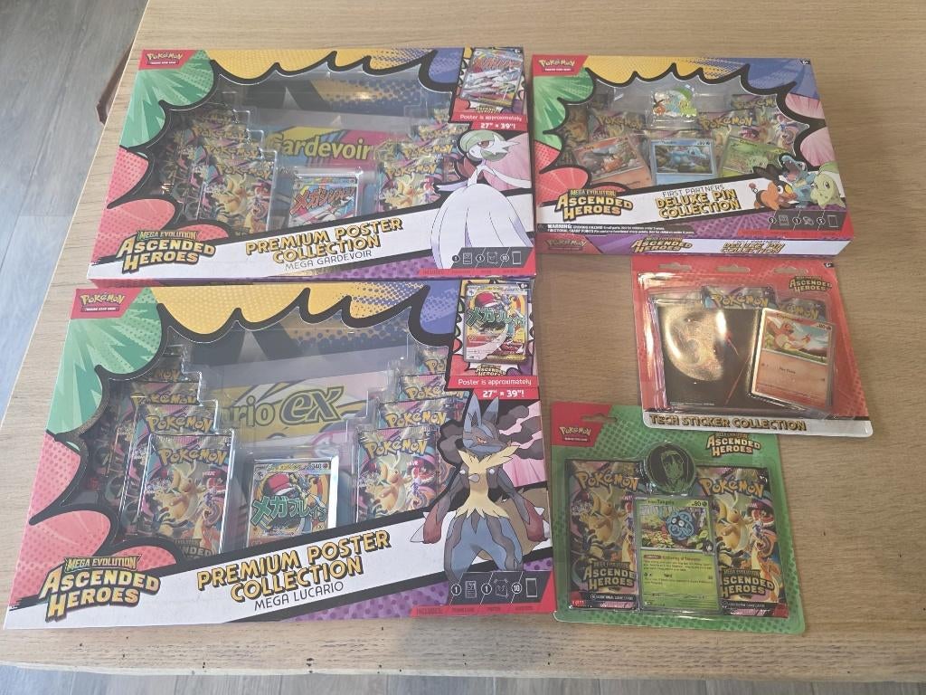 verschillende sealed Pokémon producten, Enlèvement, Neuf, Autres types, Foil