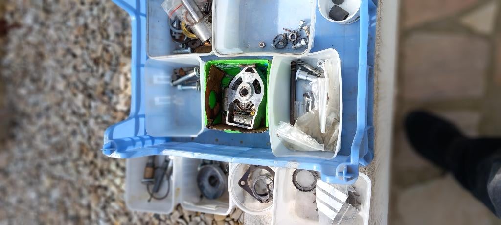 moteur demonte de 250 cc gillet herstal, Motoren, Ophalen of Verzenden, Gebruikt