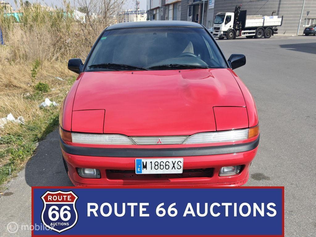 Mitsubishi Eclipse GS | 1993 | Route 66 Auctions, Zwart, Bedrijf, Handgeschakeld, Overige carrosserie