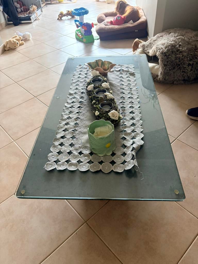 Salontafel, Ophalen, Zo goed als nieuw, 100 tot 150 cm, Minder dan 50 cm