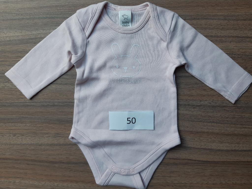Body's / rompers met lange mouwen, maat 50 tem 80, Kinderen en Baby's, Babykleding | Overige, Ophalen of Verzenden, Zo goed als nieuw