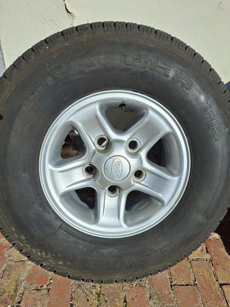 Boost velgen 5 stuks met banden voor Defender, Auto's, Land Rover, Particulier, Te koop, Defender