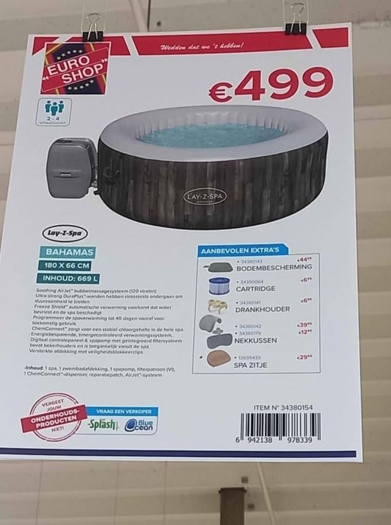 Jacuzzi gonflabe, Jardin & Terrasse, Enlèvement