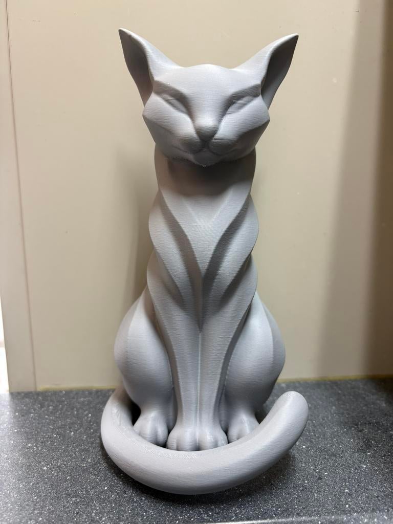 Kat / poes grijs, Verzamelen, Ophalen of Verzenden, Nieuw, Dier