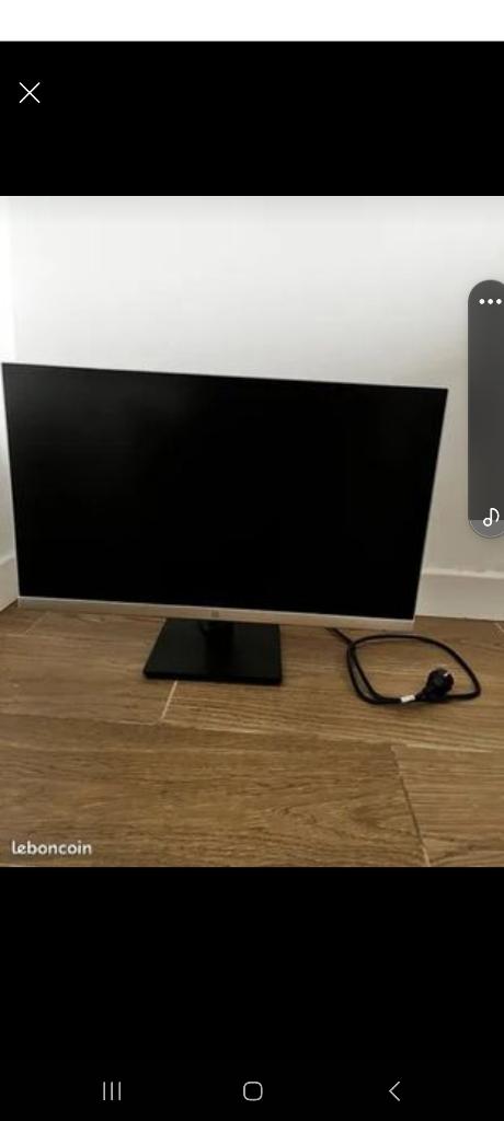 Ecran HP 69cm, Computers en Software, Monitoren, Ophalen, 3 tot 5 ms, Zo goed als nieuw, HP