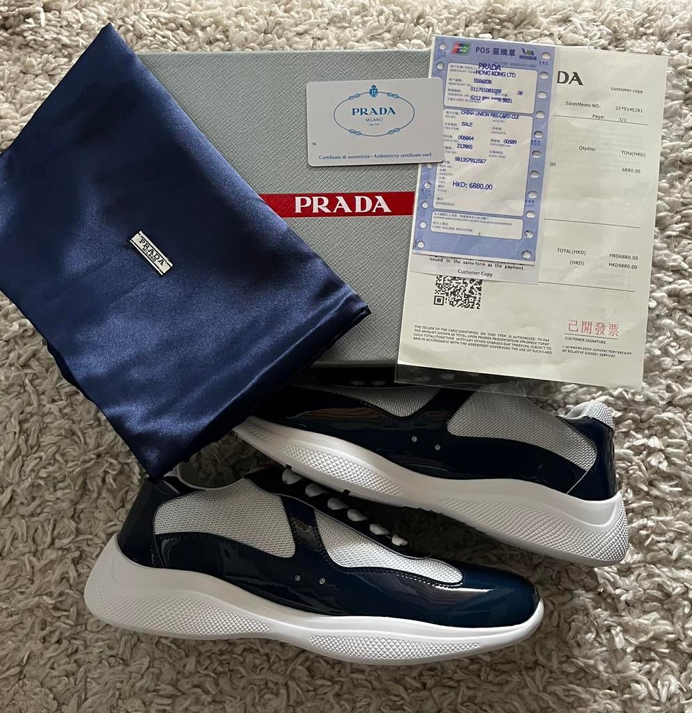 Prada cup bleu, Kleding | Heren, Schoenen, Blauw, Nieuw, Ophalen of Verzenden, Sneakers