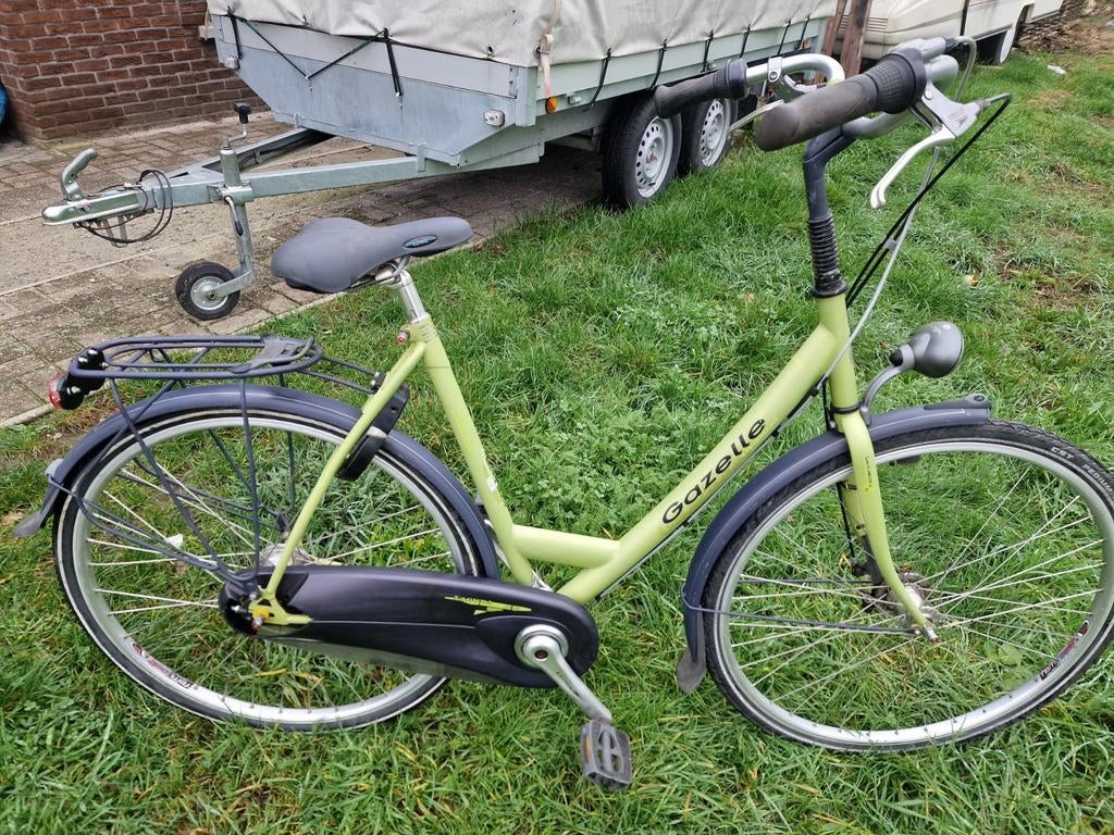 Damesfiets gazelle laguna 28" 57 cm, Ophalen, Gebruikt, Versnellingen, 56 cm of meer