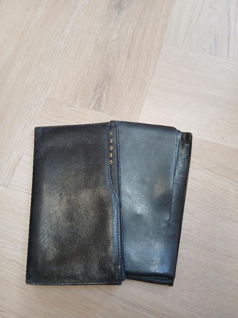 Portefeuille restauration, Enlèvement ou Envoi, Utilisé, Noir, Cuir