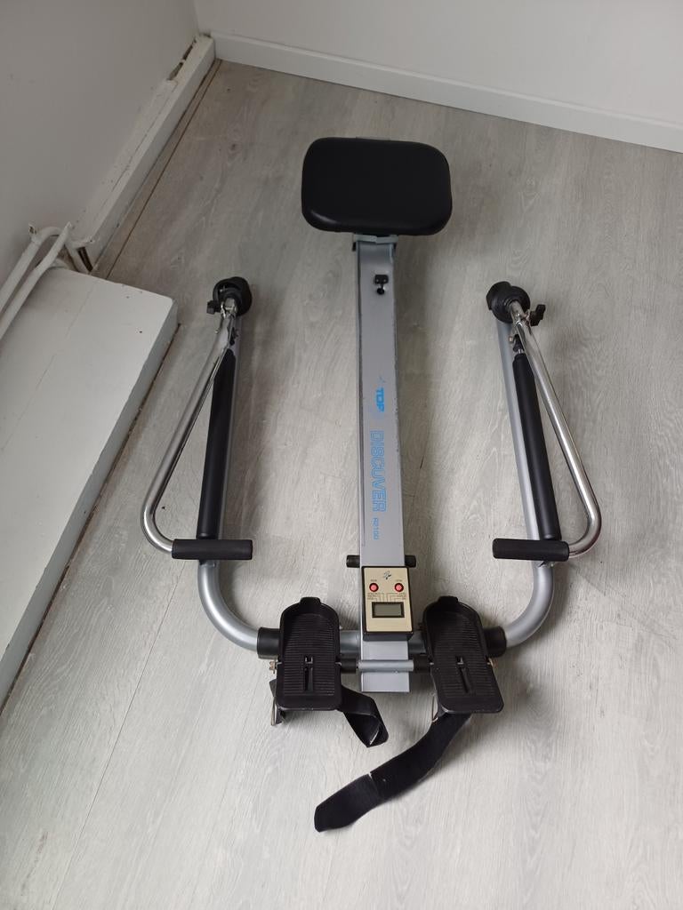Rameur d'appartement compact TopLife Discover R2100 - Bon ét, Sports & Fitness, Équipement de fitness, Bras, Enlèvement ou Envoi