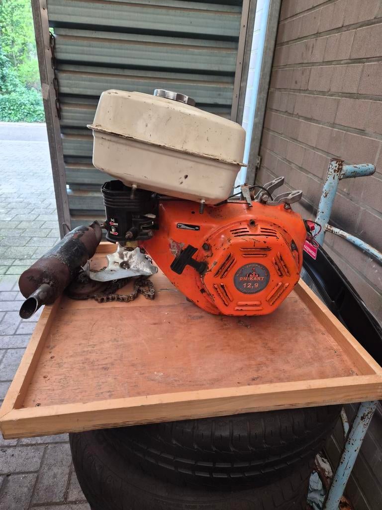 Karting motor 200cc, Enlèvement