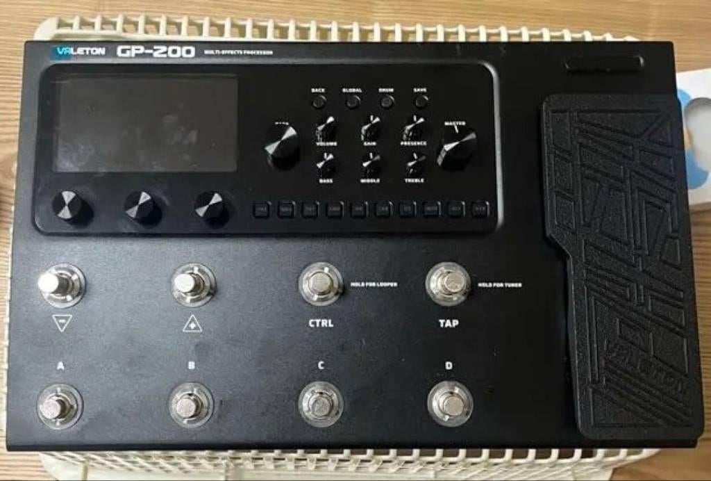 Valeton GP-200 multi-effect, Muziek en Instrumenten, Ophalen of Verzenden, Zo goed als nieuw, Multi-effect