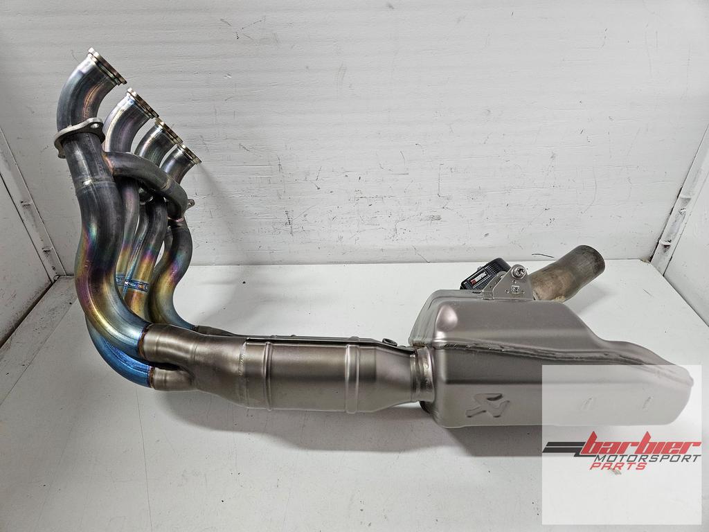 BMW S1000RR Akrapovic TITANIUM Bochtenset met Kat E-B10H1T, Motoren, Onderdelen | BMW, Gebruikt, Ophalen of Verzenden