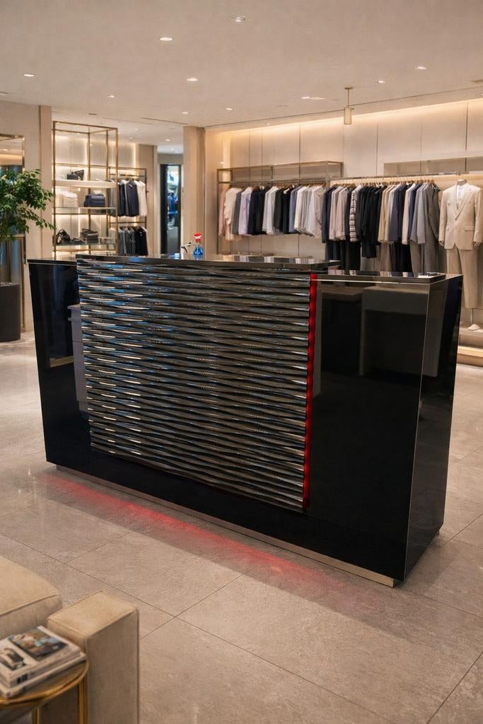 JOLI COMPTOIR DE RÉCEPTION, Enlèvement