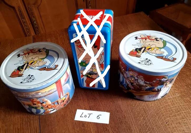 Astérix et Obélix lot n 6. Boîtes en fer., Enlèvement ou Envoi, Astérix et Obélix, Comme neuf