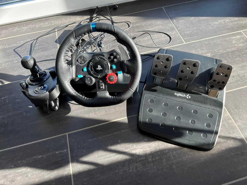 Logitech G29 Gamestuur, Games en Spelcomputers, Logitech, Ophalen, Zo goed als nieuw
